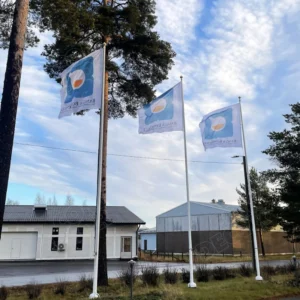 Ettevõtte mastilipud / logolipud välialal