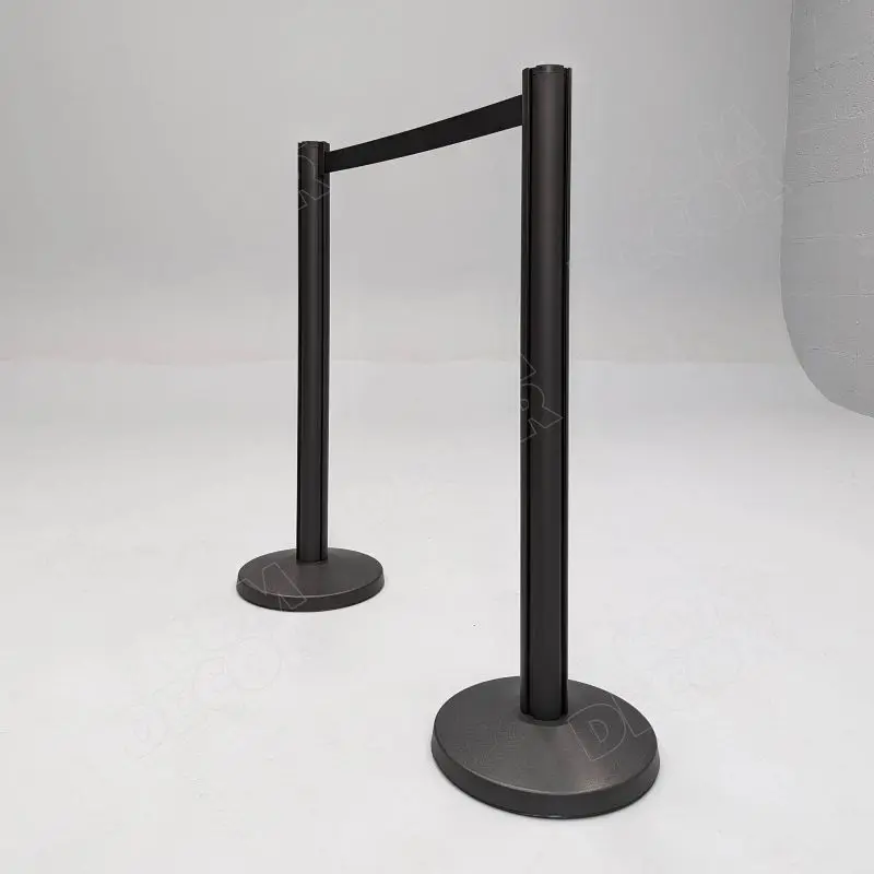 Piirdepost Museo Black