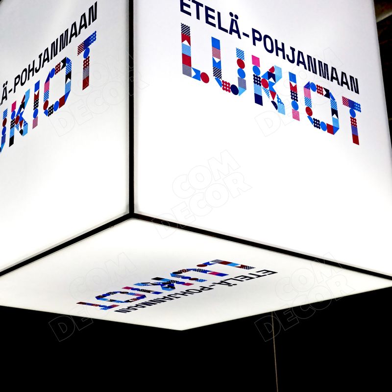 Valgusreklaam T-Flex Cube