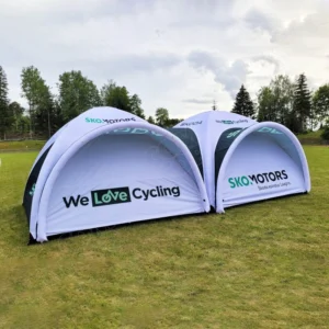 Commercial-grade giant inflatable tents