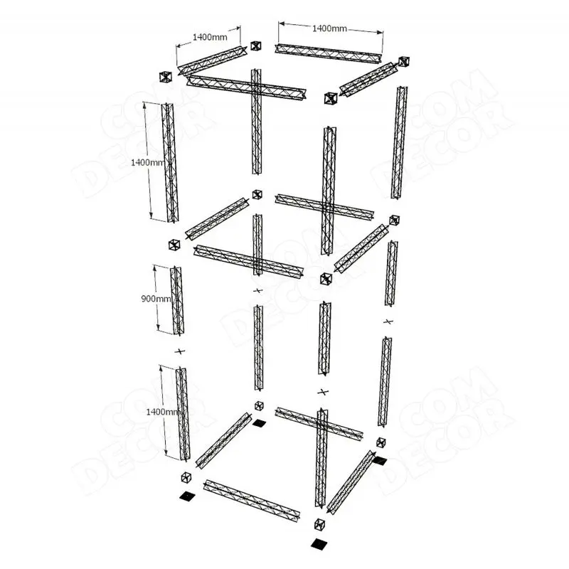 truss-moodulitest-reklaamtorn-2197 Truss - X10 torn