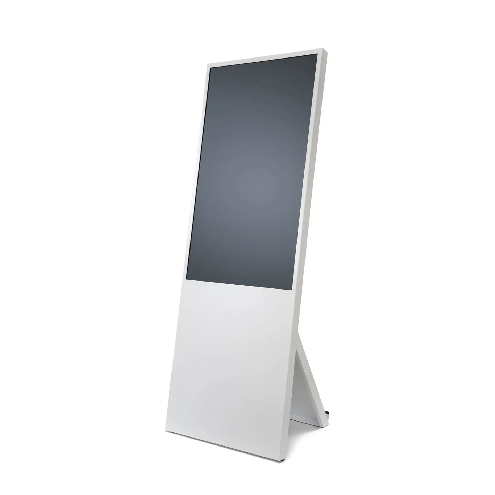 Valge digitaalne A-stend Spectrum 43″ Samsungi ekraaniga Valge digitaalne A-stend Spectrum 43″ Samsungi ekraaniga