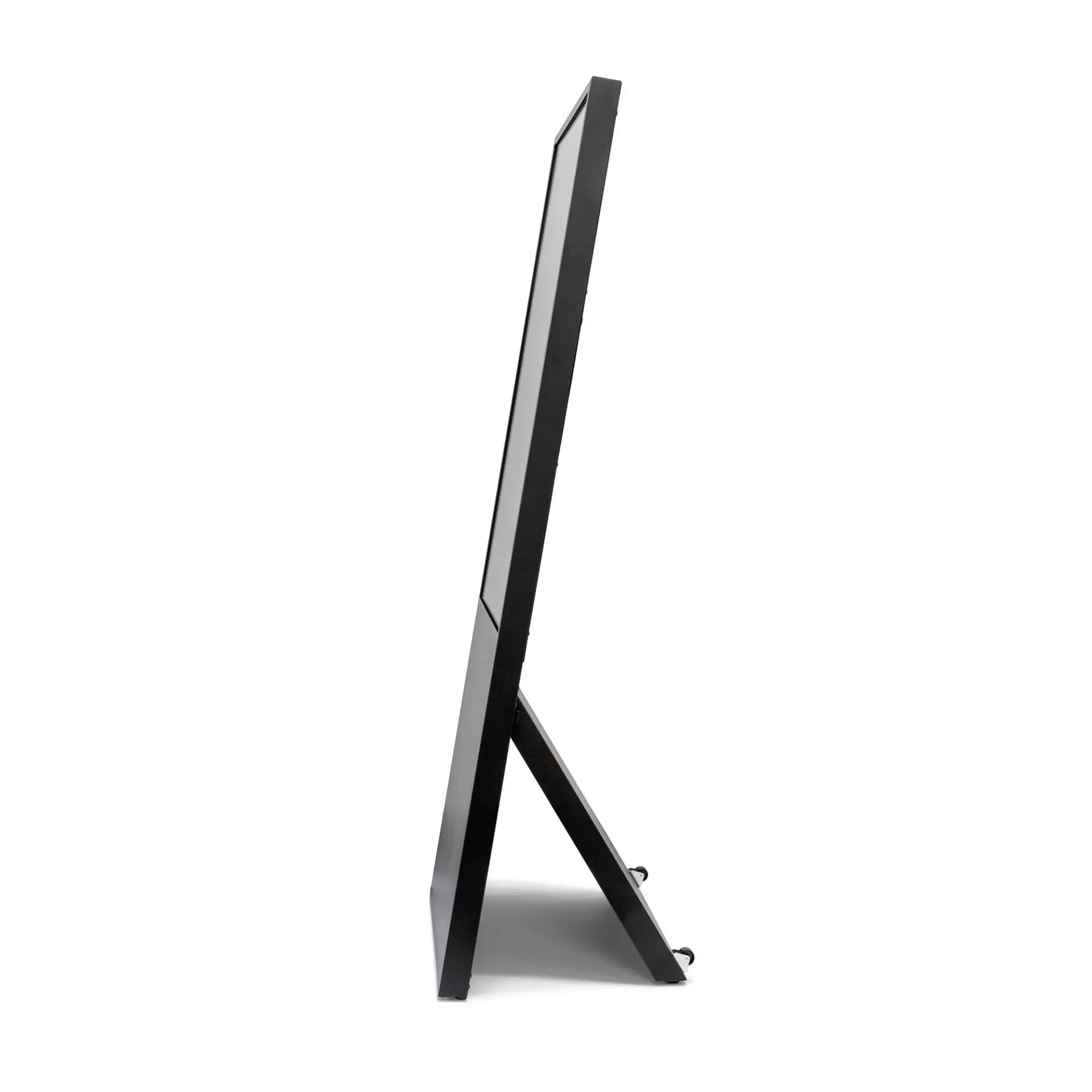 Must digitaalne A-stend Spectrum 43″ Samsungi ekraaniga Must digitaalne A-stend Spectrum 43″ Samsungi ekraaniga