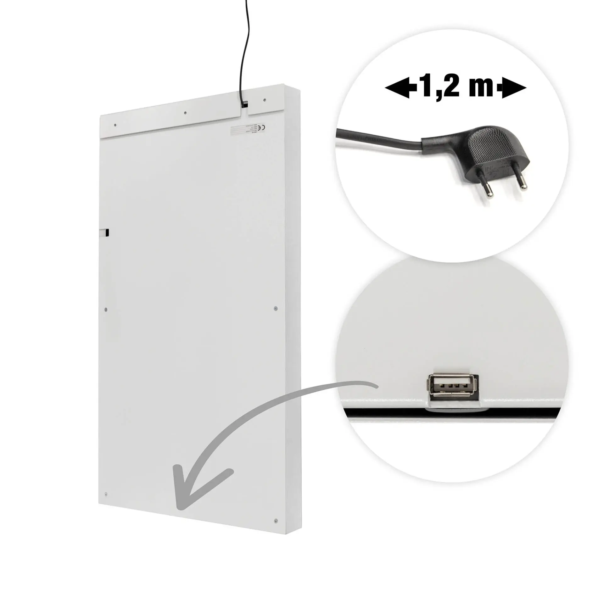 Smart Line digiekraan voolujuhe ja USB pesa Smart Line digiekraan voolujuhe ja USB pesa